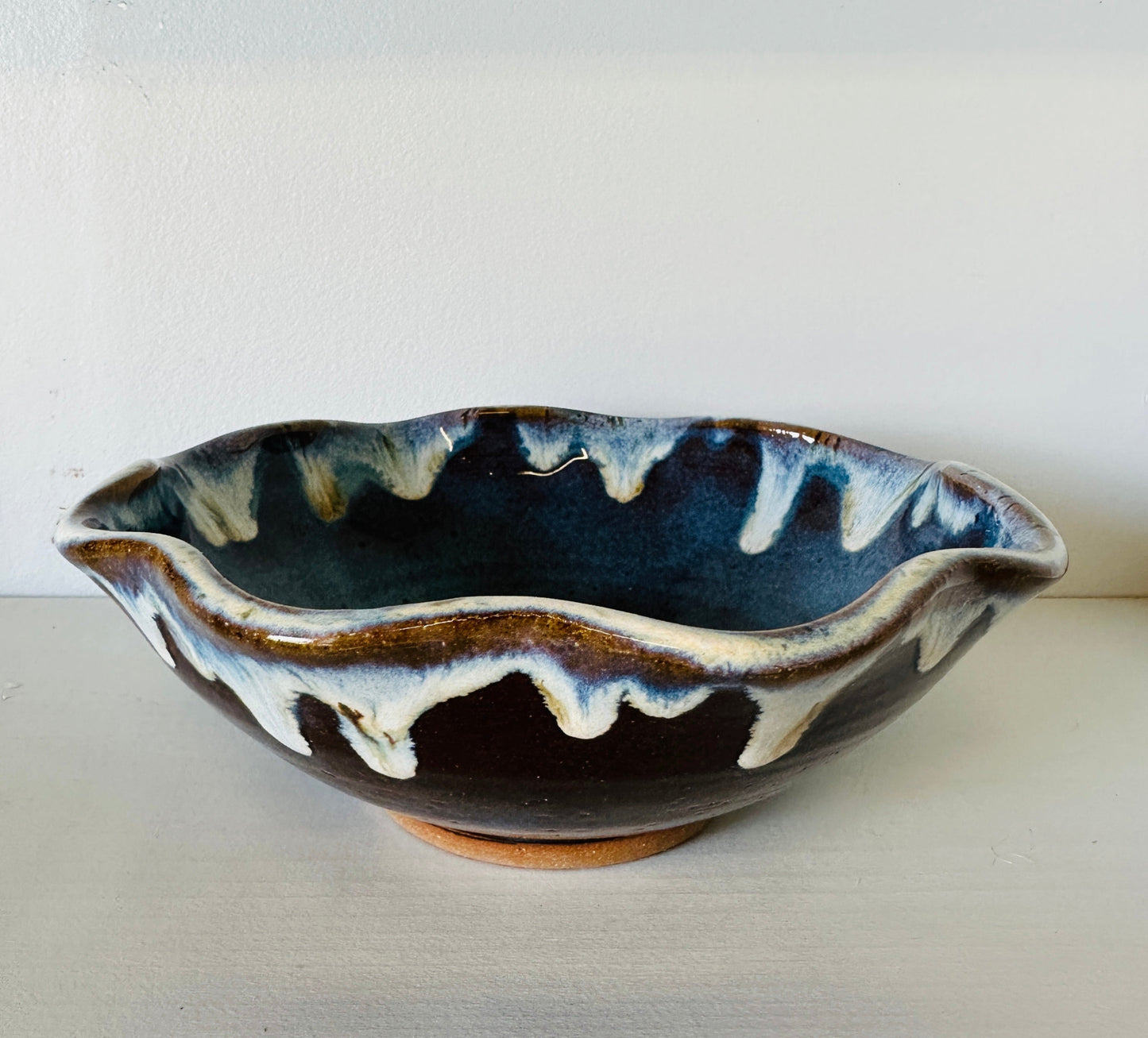 Ruffled Rim Bowl